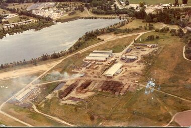 Photograph - Mt Beauty timber Industries, 1960's (estimate only)