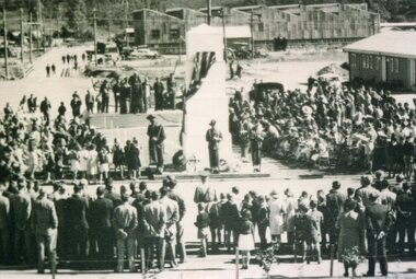 Photograph - Anzac Day Mt Beauty (Before 1966), Pre 1966