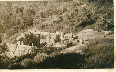 Photograph - Building of Myrtleford Ski Club