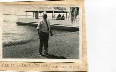 Photographs x 3- Cruise on Lake Mulwala, 25/2/1973