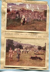 Photographs x 2- D Reids home at Mill Park 1973, 2/12/1973