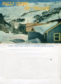 Souvenir Postcard Folder – Falls Creek Ski Village