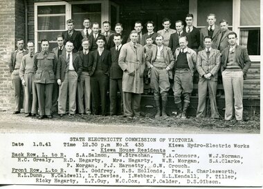 Photographs – Set of 10 black and white photographs and photocopies of original photographs documenting early residents of Bogong Village