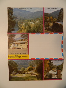 Postcard - Bogong Village x2