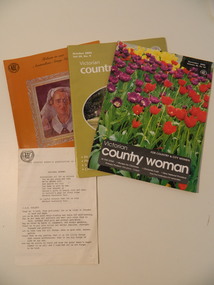 Journals - C.W.A, Victorian Country Woman for Country & City Women