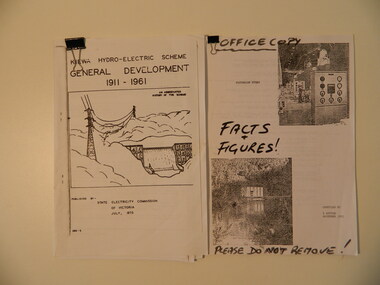 Papers - The Kiewa Hydro Electric Scheme  x2, 1973 and 1993