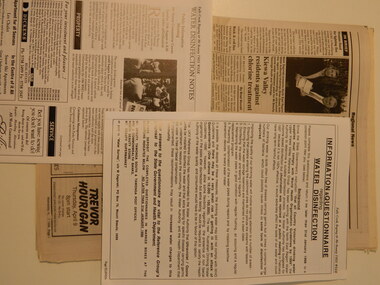 Papers - Mt Beauty Drinking Water 1997, 1997 - 1998