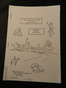 Booklet - Bogong High Plains & Kiewa Valley, Early History & Discovery of the Bogong High Plains & Settlement of the Kiewa Valley, July 1968