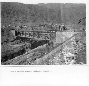 Photograph - Folder of Photographs – Photocopied set of black and white photographs (pages 9 - 18) from the display folder  put together by KVHS to document life on the Kiewa Valley Hydro-electric Scheme