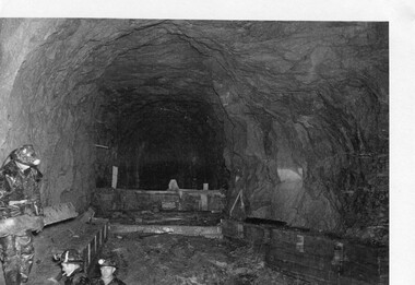 Photograph - Folder of Photographs – Photocopied set of  black and white photographs (pages 49 -58) from the display folder  put together by KVHS to document life on the Kiewa Valley Hydro-electric Scheme