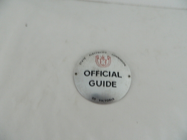 Badge -State Electricity of Victoria, Official Guide Badge