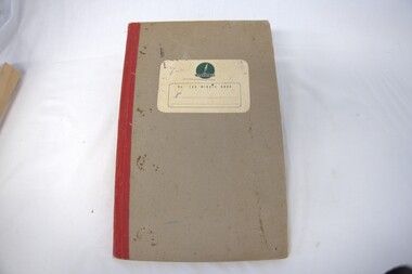 Book - Minute book of the Progress Association Ladies' Auxilary, Minute book of the Progress Association Ladies' Auxilary, 25th February 1960 to 29th February 1968