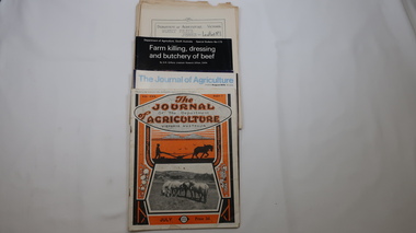 Journals - Department of Agriculture, 1. 1950s and 2. one 1932 & others 1970s