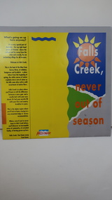 Brochure - Falls Creek Tourism, Falls Creek Never Out of Season