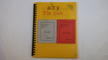 Folder - Mount Beauty Workmen's Club