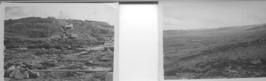 9 small black and white Photographs, c1950