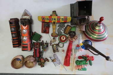 Collection of Toys - Antique