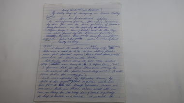 Papers - Memoir