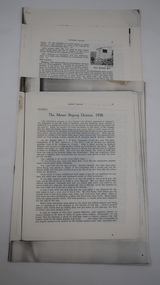 Papers - Mt Bogong (Two articles), Australian & New Zealand Ski Year Book: 1. Pages 91-94 and 2. Pages 45 -55