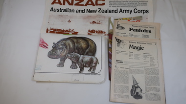 Posters & Booklets - Primary Education Topics, ANZAC, Zoo Animals, Magic, Funfairs