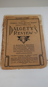 Book - Farming - Pastoral & Agricultural, Dalgety's Review 1906-1907