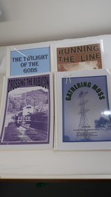 Book - Diary - G.P. Lyons SECV x4, 1. Catherine Moss; 2. Crossing the Rubicon; 3. Running the Line; 4. Twilight of the Gods