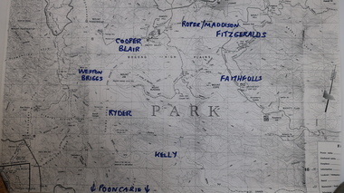 Map - Cattlemen from Kiewa Valley