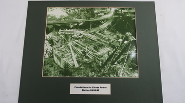 Photo - Foundations of Clover Power Station