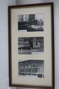 Set of 3 photos in one frame - at Bogong - Kiewa Hydro Electric Scheme
