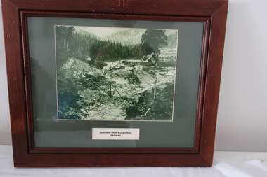 Set of 6 framed photographs - Kiewa Hydro Electric Scheme