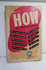 Book - Householders, Here's How for Householders - a Shell Publication
