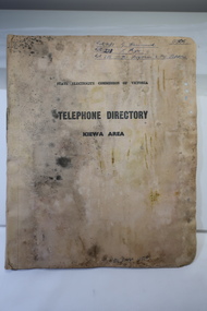 Book - Telephone Directory of the Kiewa Area, State Electricity Commission of Victoria -Telephone Directory - Kiewa Area