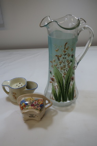 Jugs x 3 - water, milk and shaving