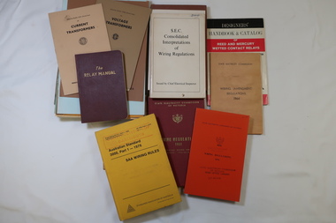 Books - SECV Text Books x19, Voltage Transformers and Wiring Regulations