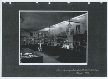 Photocopies of the Mt Beauty Co-operative Store x2