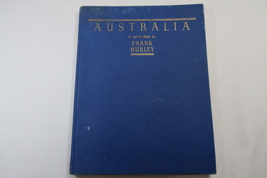 Book - Book- Photos, Australia - A Camera Study by / Frank / Hurley