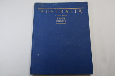 Book - Book- Photos, Australia - A Camera Study by / Frank / Hurley