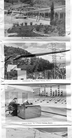 Postcard - Mt Beauty and the Kiewa Hydro Electric Scheme
