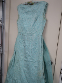Ball Gown and accessories - bag and gloves