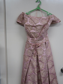 Ball Gown - Pink Brocade