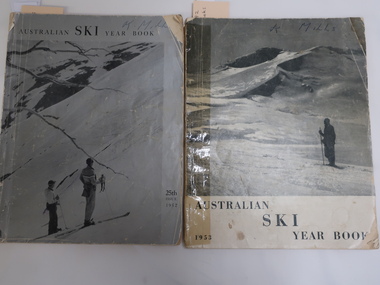 Books - Australian Ski Year Books 1952 and 1953, Australian Ski Year Book 1952 and 1953