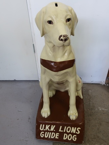 Collection Guide Dog  (A) and Award Pennant (B)