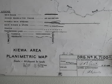 Map - Kiewa Area Planimetric Map