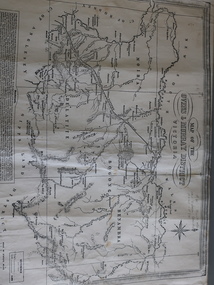 Map of the Ovens and Murray District of Victoria