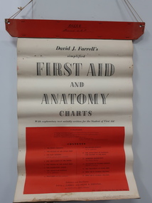Roll of Charts - First Aid and Anatomy