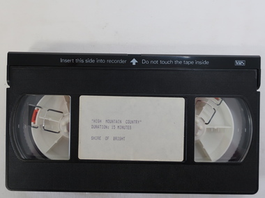 Video Cassette - High Mountain Country, Shire of Bright