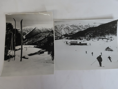 Photos x2 - Views of Skiing at Falls Creek