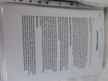 Scrap Book - Tawonga Remembers - Collection of Papers from the Community