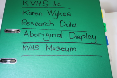 Folder - Aboriginal Research and Papers: Aboriginal Cultural Issues