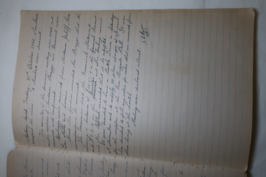 Minute Book - Mt Beauty Primary School Mothers Club, First minute book, 1948